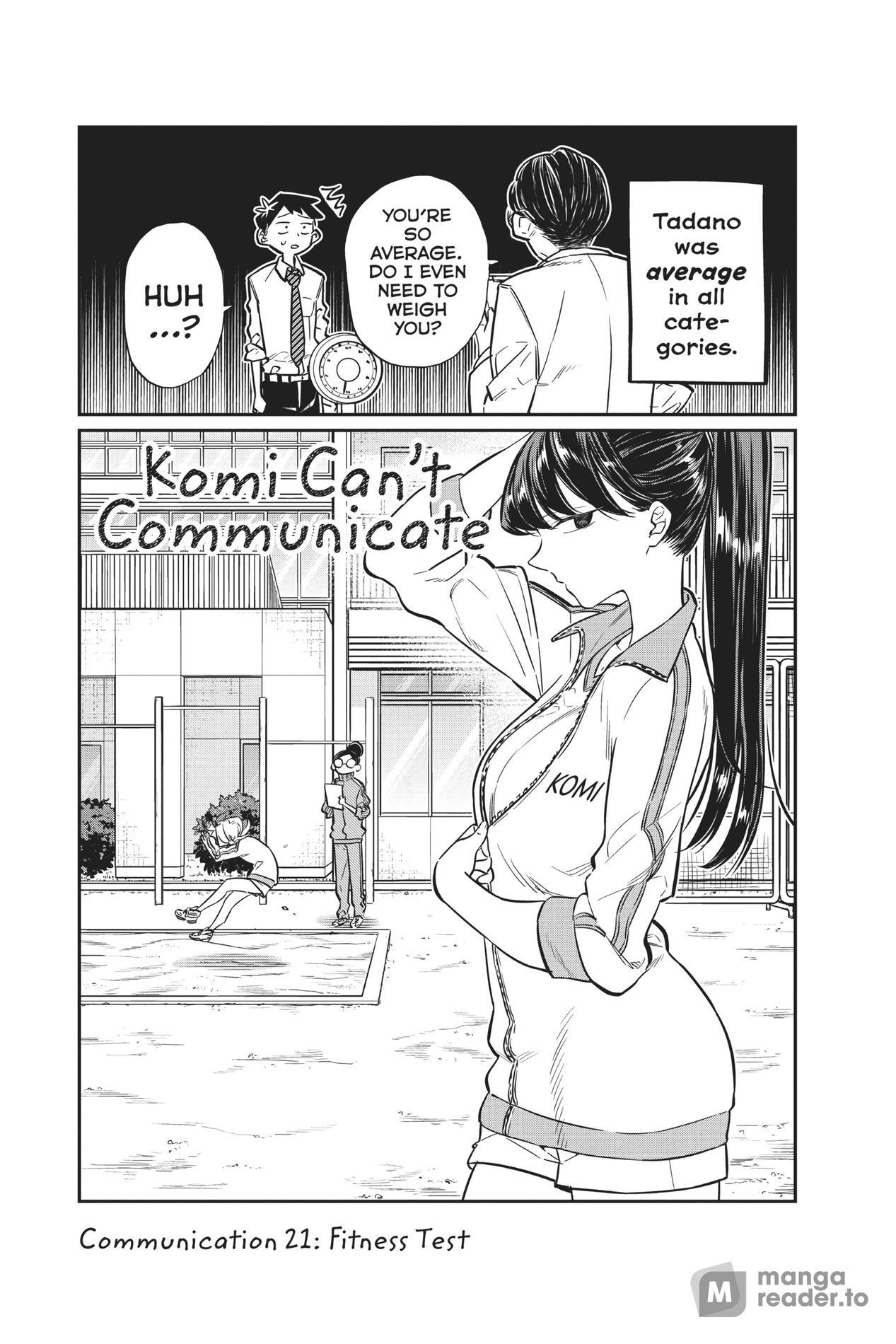 Komi Can’t Communicate, Chapter 21 image 01